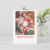 Your Gift is on Its Way Card - Last Minute Gifts (Staand voorkant)