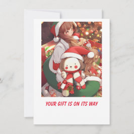 Your Gift is on Its Way Card - Last Minute Gifts
