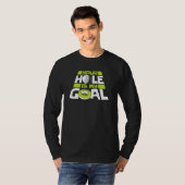 Your Hole Is My Goal Player Pro Golfer Golfing Leg T-shirt (Voorkant volledig)