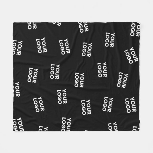 Your Image, Business Logo or any other Design Fleece Deken (Voorkant (Horizontaal))