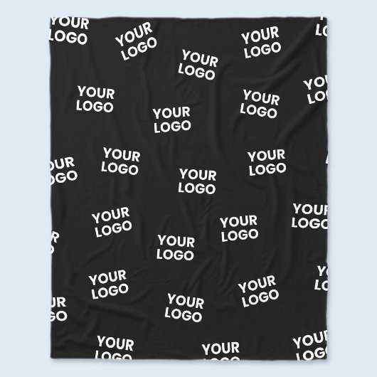 Your Image, Business Logo or any other Design Fleece Deken