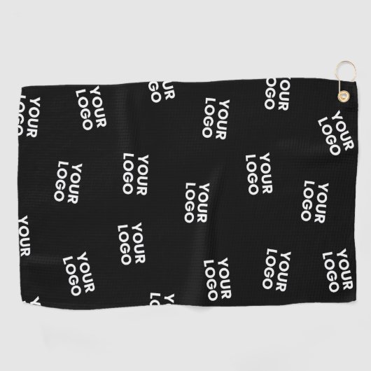 Your Image, Business Logo or any other Design Golfhanddoek (Horizontaal)