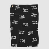 Your Image, Business Logo or any other Design Golfhanddoek (Voorkant)