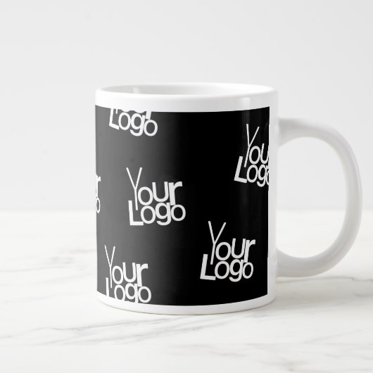 Your Image, Business Logo or any other Design Grote Koffiekop (Rechts)