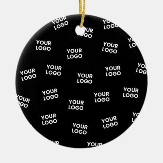 Your Image, Business Logo or any other Design Keramisch Ornament (Voorkant)
