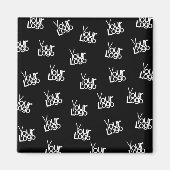 Your Image, Business Logo or any other Design Magneet (Voorkant)