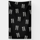 Your Image, Business Logo or any other Design Spandoek (Verticaal)