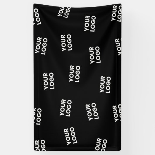 Your Image, Business Logo or any other Design Spandoek (Verticaal)