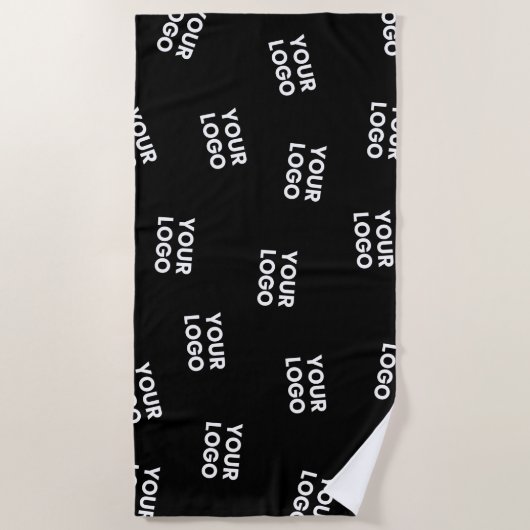 Your Image, Business Logo or any other Design Strandlaken (Voorkant)