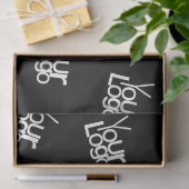 Your Image, Business Logo or any other Design Tissuepapier (Geschenk)