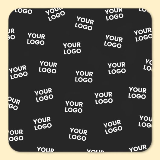 Your Image, Business Logo or any other Design Vierkante Sticker