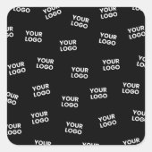 Your Image, Business Logo or any other Design Vierkante Sticker (Voorkant)