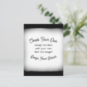 Your Image Here - Uitnodiging Briefkaart (Staand voorkant)