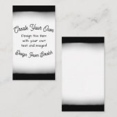 Your Image Here - Visitekaartje (Voorkant / Achterkant)