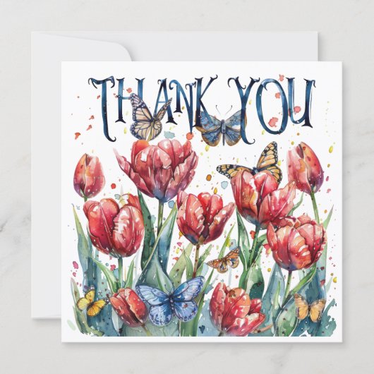 Your kindness touched my heart Thank You Card Bedankkaart (Voorkant)