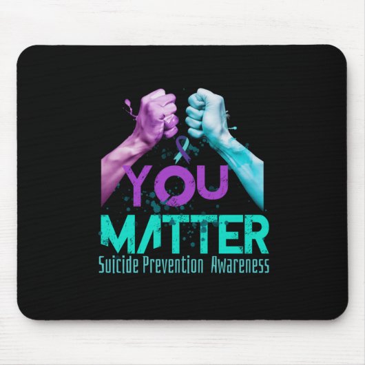 Your Life Choose To Keep On Going Suicide Preventi Muismat (Voorkant)