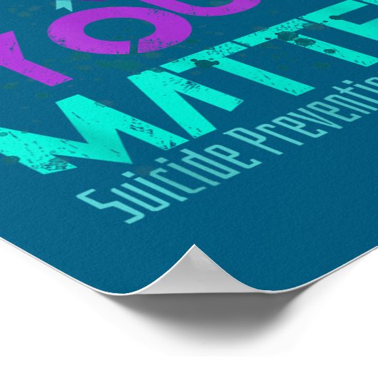 Your Life Choose To Keep On Going Suicide Preventi Poster (Hoek)