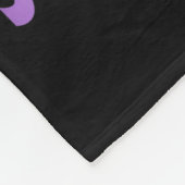 Your Life S Semicolon Suicide Prevention Awareness Fleece Deken (Hoek)