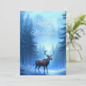 Your Logo Custom Business Marketing Feestdagenkaart (Staand voorkant)