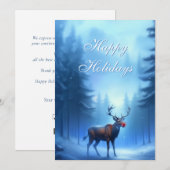 Your Logo Custom Business Marketing Feestdagenkaart (Voorkant / Achterkant)