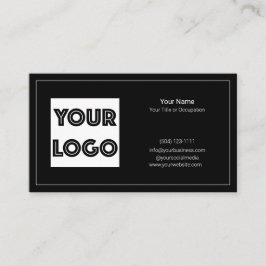 Your Logo Custom QR Code Marketing Visitekaartje