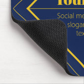 Your Logo & Customizable Design Template Muismat (Hoek)