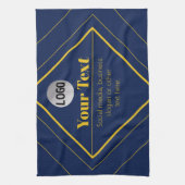 Your Logo & Customizable Design Template Theedoek (Verticaal)