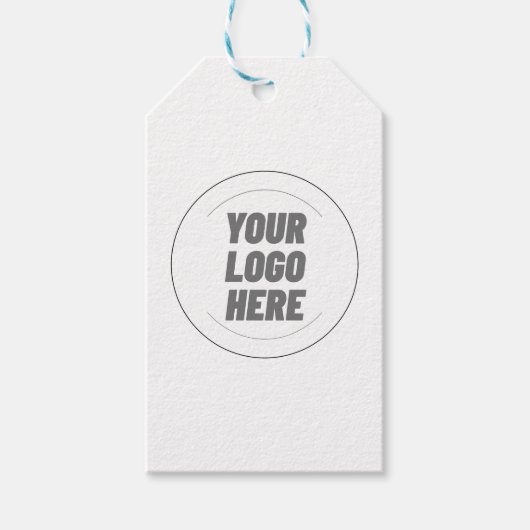Your Logo Here T-shirt For Men Cadeaulabel (Voorkant)