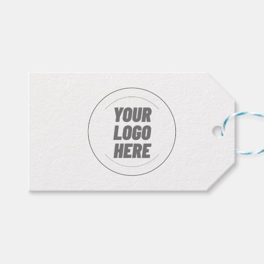 Your Logo Here Tableware > Paper Cups Cadeaulabel (Voorkant (Horizontaal))