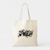 Your logo here text bag tote bag (Achterkant)