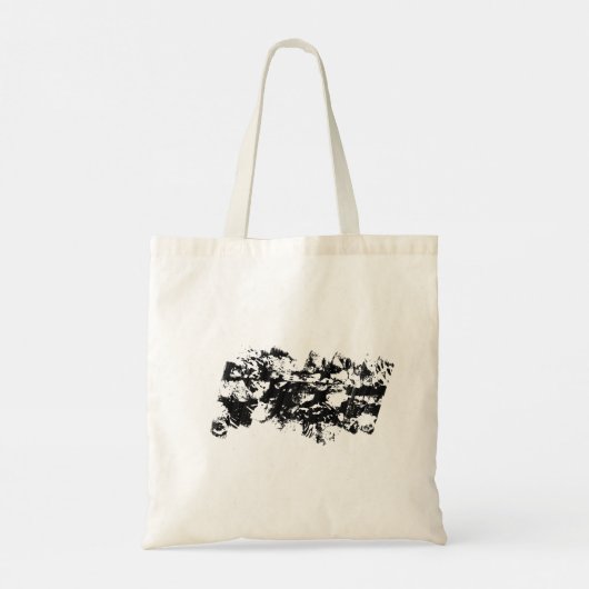 Your logo here text bag tote bag (Achterkant)