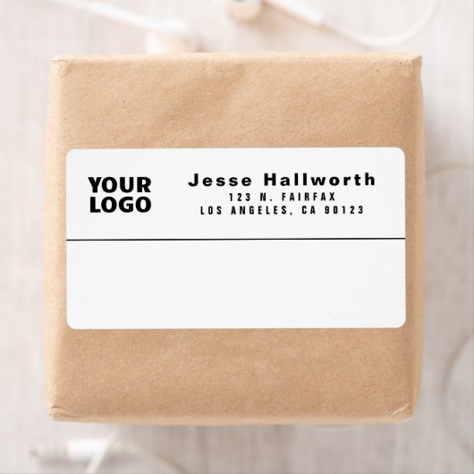 Your Logo | Modern Customizable Return Address Etiket (Insitu)