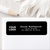 Your Logo | Modern Customizable Return Address Etiket (Insitu)
