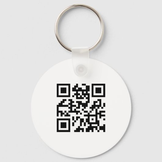 Your Logo QR Code Personalized Custom Business Sleutelhanger (Achterkant)