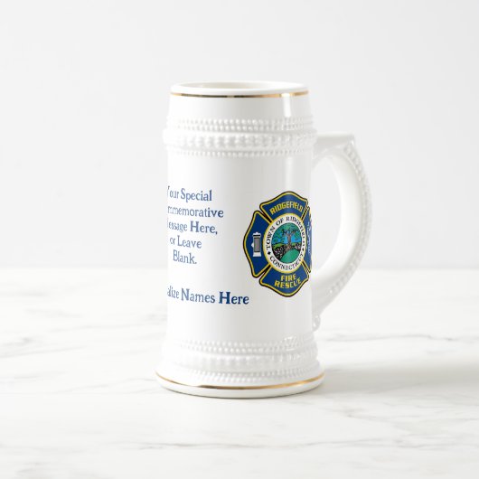 Your Logo + Special Message Mug Bierpul (Voorkant rechts)