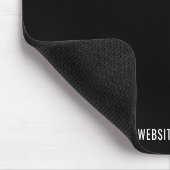 Your Logo Text Info Promotional Business Mouse Pad Muismat (Hoek)