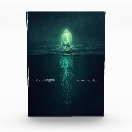Your Magick is Your Anchor Motivational Fotoblokken (Voorkant)
