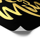 Your Mind Golden Quote  Poster (Hoek)