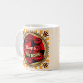 Your Move Checkers  Koffiemok (Voorkant links)