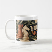 Your Move Slab Serif Schaken Mok (Links)