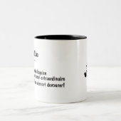 Your Mug, Your Message! Tweekleurige Koffiemok (Center)