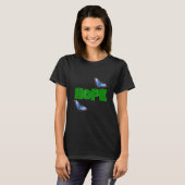 Your My Hope Psalm 715 Vlinder T T-shirt (Voorkant volledig)