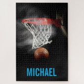 Your Name Customizable Basketball Artwork Pop Art Legpuzzel (Verticaal)