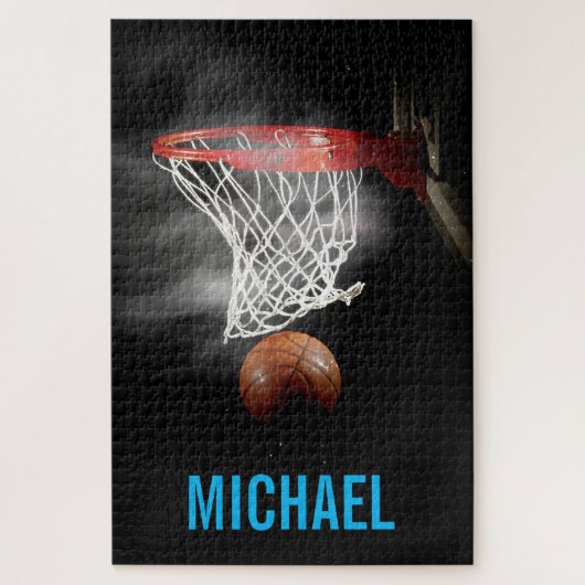 Your Name Customizable Basketball Artwork Pop Art Legpuzzel (Verticaal)