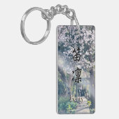 Your Name in Japanese Kanji【Ferry】 Sleutelhanger (Voorkant Links)