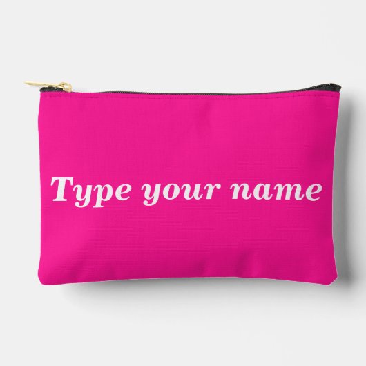 Your Name on Pink Pouch Etui (Voorkant)