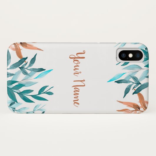 Your Name Phone Case (Achterkant (horizontaal))