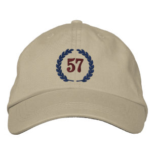 Your Number Year Age Embroidery Embroidered Cap Geborduurde Pet