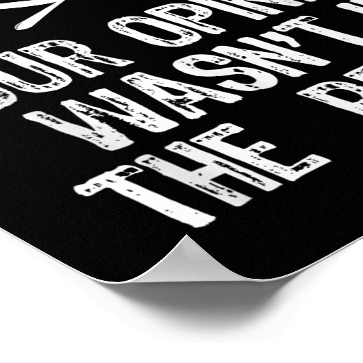 Your Onion Wasnt In The Recipe Chef Cooking Gift C Poster (Hoek)