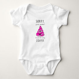 Your Opinion Doesn’t Fit in My Diaper – Funny Baby Romper
